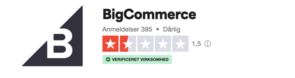 trustpilot bigcommerce