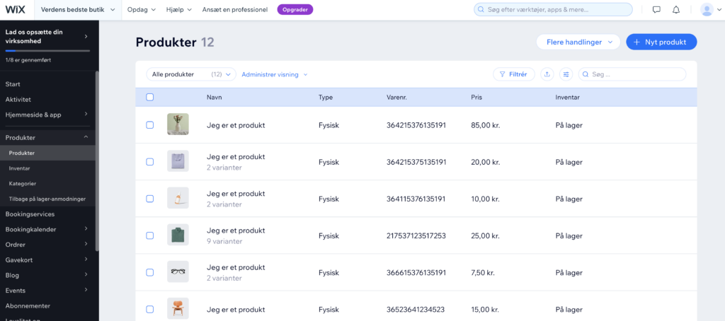 wix webshop review