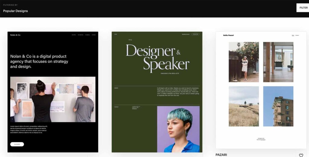 squarespace hjemmeside guide design