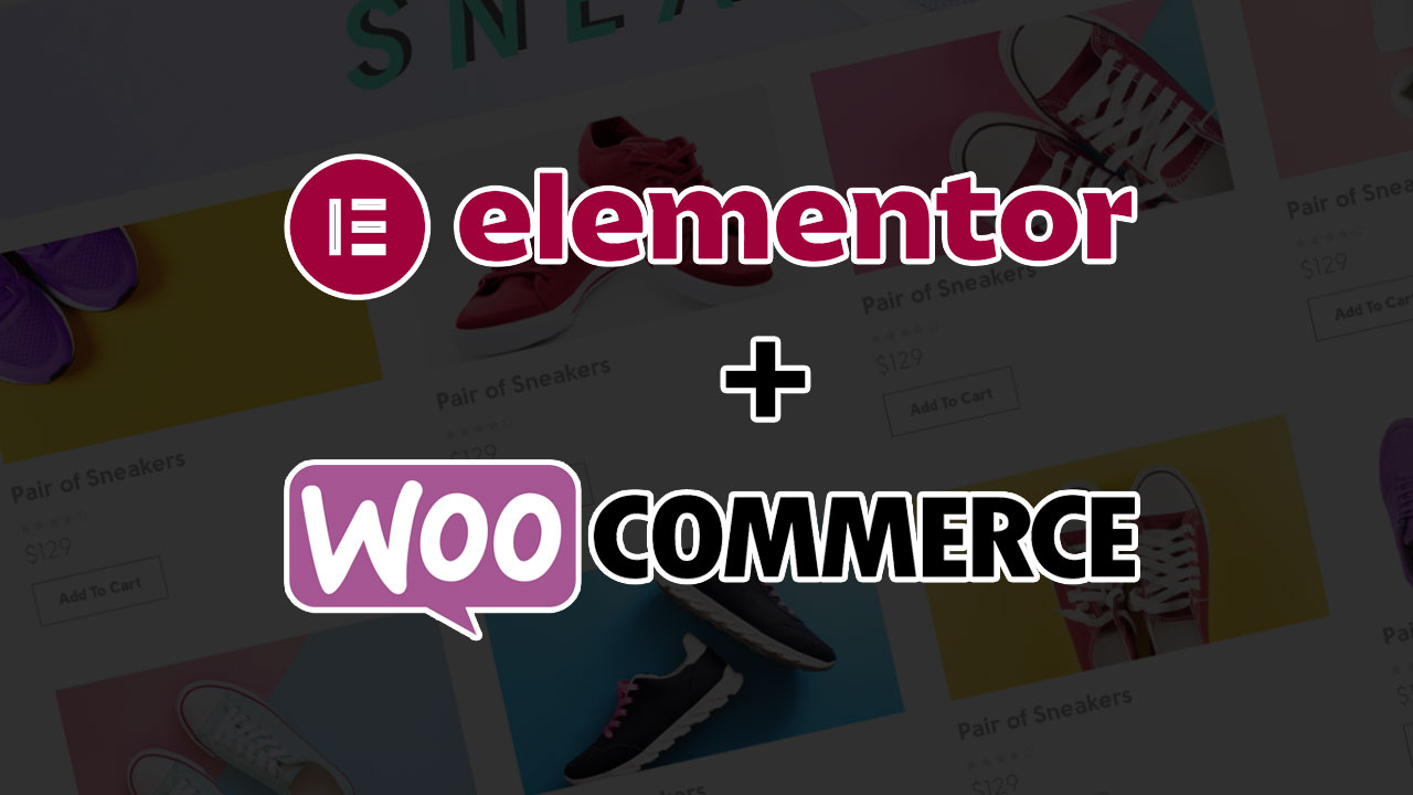 Woocommerce elementor webshop