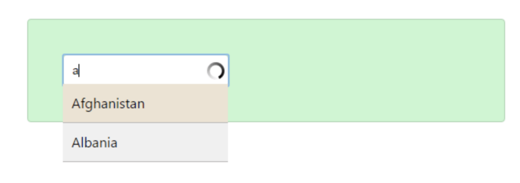 search ajax
