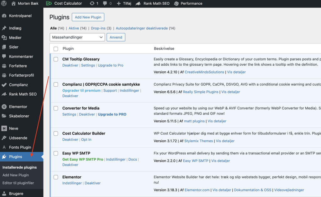 bedste wordpress plugin installer
