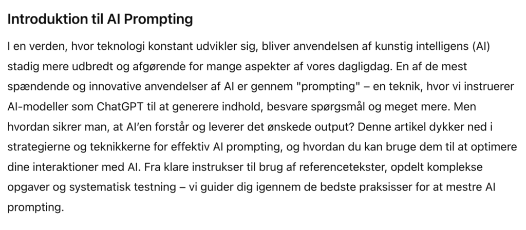 ai prompt chatgpt