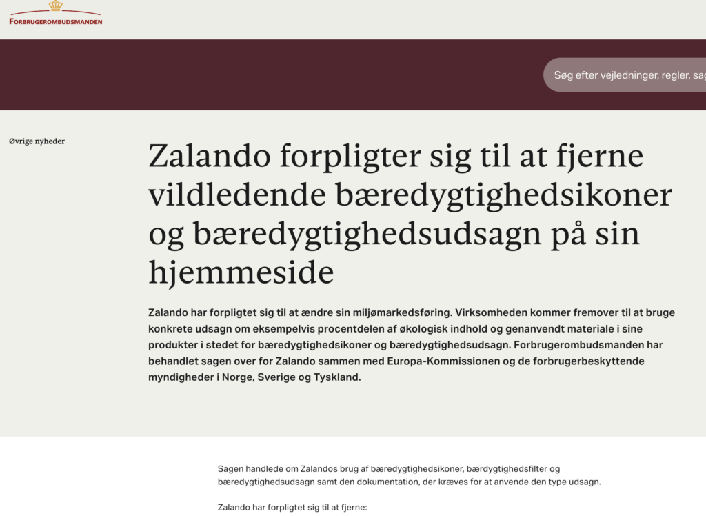 zalando forbrugerombudsmanden