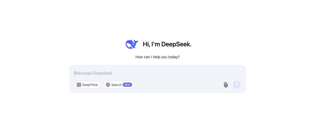 deepseek v3 interface
